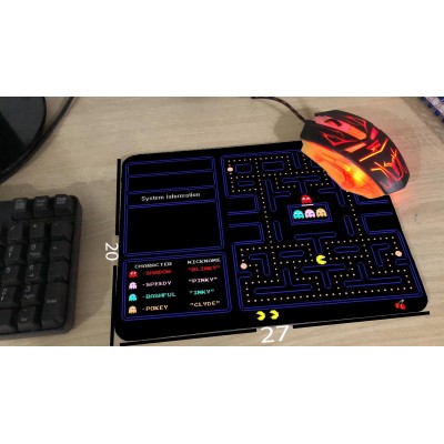 Mousepad Pequeno Pacman